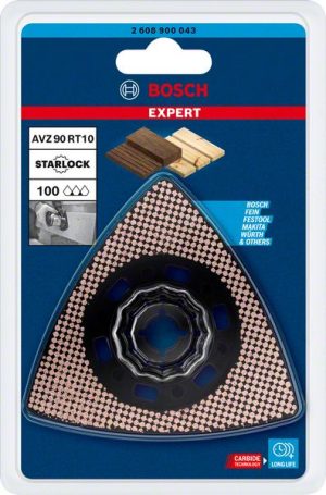 Bosch EXPERT Sanding Plate AVZ 90 RT10 list testere za višenamenske alate od 90 mm 2608900043