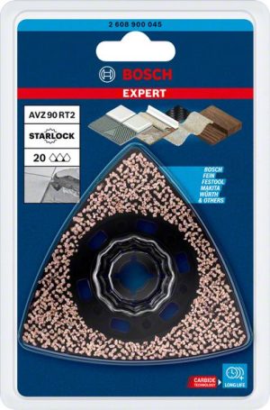 Bosch EXPERT Sanding Plate AVZ 90 RT2 list testere za višenamenske alate od 90 mm 2608900045