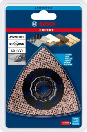 Bosch EXPERT Sanding Plate AVZ 90 RT6 list testere za višenamenske alate od 90 mm 2608900049