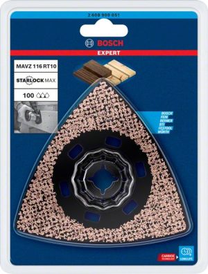 Bosch EXPERT Sanding Plate MAVZ 116 RT10 list testere za višenamenske alate od 116 mm 2608900051