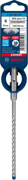 Bosch EXPERT SDS plus-7X burgija za udarne bušilice od 6 x 100 x 165 mm 2608900072
