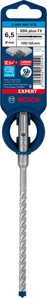 Bosch EXPERT SDS plus-7X burgija za udarne bušilice od 6,5 x 100 x 165 mm 2608900078