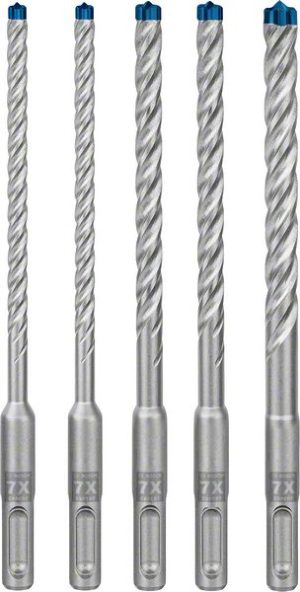 Bosch Komplet EXPERT SDS plus-7X burgija za udarne bušilice od 6/6/8/8/10 mm, 5 delova 2608900198