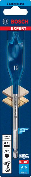 Bosch EXPERT Self Cut Speed pljosnata burgija od 19 x 152 mm 2608900318