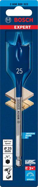 Bosch EXPERT Self Cut Speed pljosnata burgija od 25 x 152 mm 2608900322