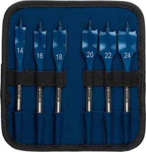 Bosch Komplet EXPERT Self Cut Speed pljosnatih burgija od 14/16/18/20/22/24 mm, 6 delova 2608900332