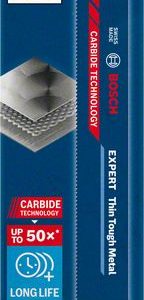 Bosch EXPERT „Thin Tough Metal“ S 922 EHM list univerzalne testere, 3 dela 2608900361