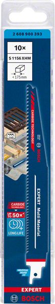 Bosch EXPERT „Multi Material“ S 1156 XHM list univerzalne testere, 10 dela 2608900393