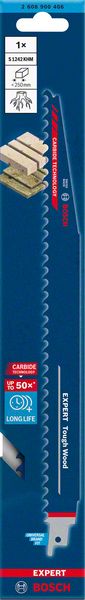 Bosch EXPERT „Tough Wood“ S 1242 KHM list univerzalne testere, 1 deo 2608900406