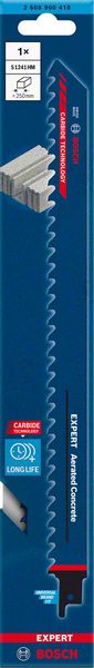 Bosch EXPERT „Aerated Concrete“ S 1241 HM list univerzalne testere, 1 deo 2608900410