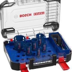 Bosch Komplet EXPERT Tough Material testera za otvore od 22/25/35/40/51/68 mm, 9 delova 2608900446