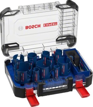 Bosch Komplet EXPERT Construction Material testera za otvore od 20/22/25/32/35/40/44/51/60/68/76 mm, 15 delova 2608900489
