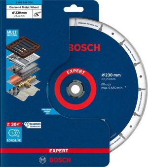 Bosch EXPERT Diamond Metal Wheel velike rezne ploče, 230 x 22,23 mm 2608900536