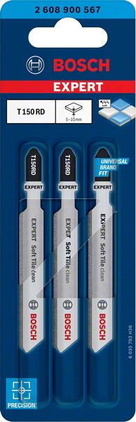 Bosch EXPERT „Soft Tile Clean“ T 150 RD list ubodne testere, 3 dela 2608900567