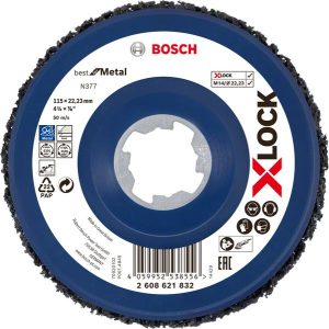 Bosch X-LOCK N377 ploča za čišćenje metala, 115 mm, 22,23 mm 2608621832