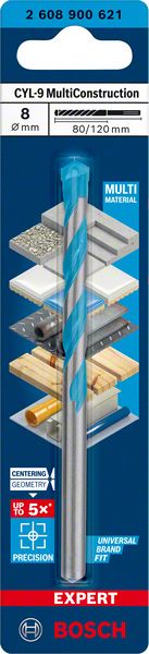 Bosch EXPERT CYL-9 MultiConstruction burgija od 8x80x120 mm 2608900621