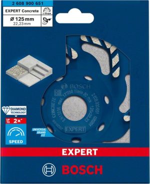 Bosch EXPERT Concrete dijamantska glava za brušenje od 125x22,23x4,5 mm 2608900651