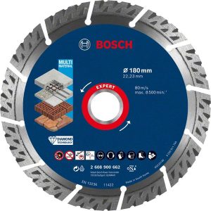 Bosch EXPERT MultiMaterial dijamantska rezna ploča od 180 x 22,23 x 2,4 x 12 mm 2608900662