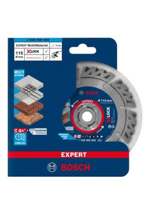 Bosch EXPERT MultiMaterial X-LOCK dijamantska rezna ploča od 115x22,23x2,4x12 mm 2608900669