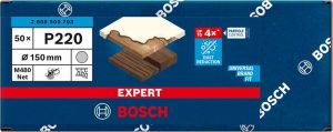 Bosch EXPERT M480 brusna mreža za rotacione brusilice od 150 mm, G 220, 50 delova 2608900703