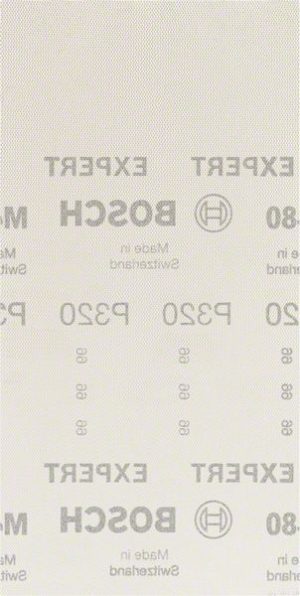 Bosch EXPERT M480 brusna mreža za vibracione brusilice od 115 x 230 mm, G 320, 50 delova 2608900774