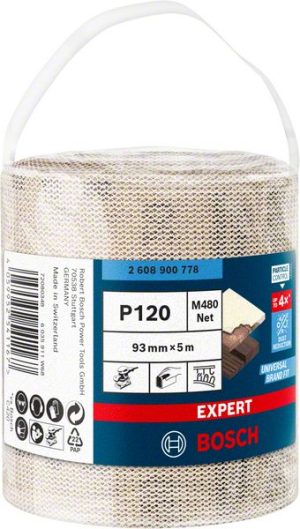 Bosch EXPERT M480 rolna brusne mreže od 93 mm, 5 m, G 120 2608900778