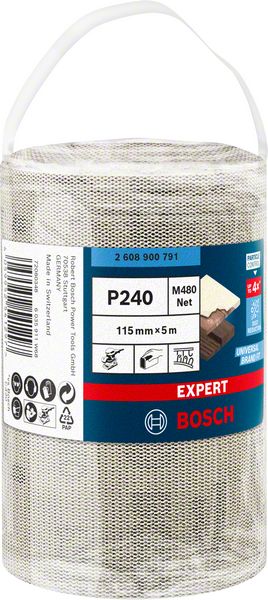Bosch EXPERT M480 rolna brusne mreže od 115 mm, 5 m, G 240 2608900791