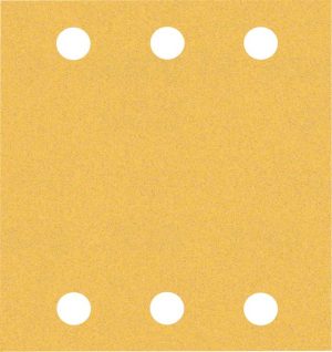 Bosch EXPERT C470 brusni papir sa 6 rupa za vibracione brusilice od 115x107 mm, G 120, 10 delova 2608900893