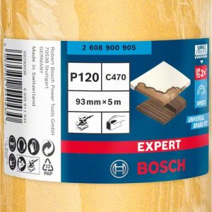 Bosch EXPERT C470 rolna brusnog papira za ručno brušenje od 93 mm, 5 m, G 120 2608900905