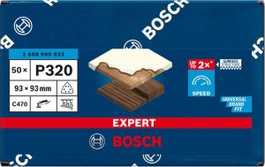 Bosch EXPERT C470 brusni papir za delta brusilice od 93 mm, G 320, 50 delova 2608900933
