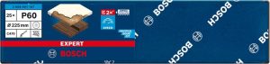 Bosch EXPERT C470 brusni papir sa 19 rupa za brusilice za gips od 225 mm, G 60, 25 delova 2608901147