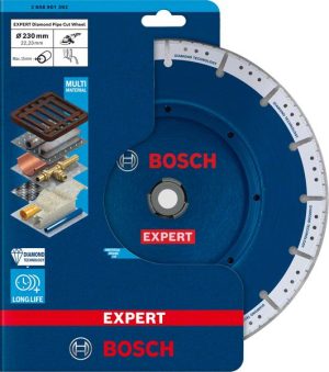 Bosch EXPERT Diamond Pipe Cut Wheel 2608901392