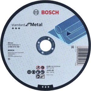 Bosch Standard for Metal ravna rezna ploča 180 mm, 22,23 mm 2608619769