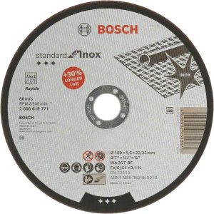 Bosch Standard for Inox ravna rezna ploča 180 x 1,6 x 22,23 mm 2608619771