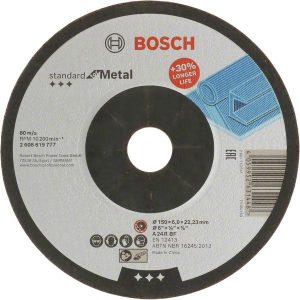 Bosch Standard for Metal uvučeni brusni disk 150 × 6 × 22,23 2608619777