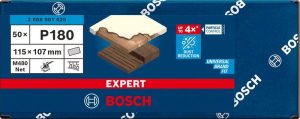 Bosch EXPERT M480 brusna mreža od 115 x 107 mm, G 180, 50 delova 2608901629
