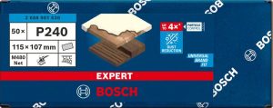 Bosch EXPERT M480 brusna mreža od 115 x 107 mm, G 240, 50 delova 2608901630