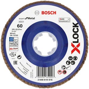 Bosch X-LOCK lamelna brusna ploča X551, Expert for Metal 2608619816
