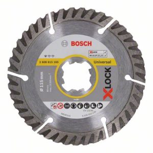Bosch X-LOCK Standard for Universal 115x22.23x1.6x10 2-piece 2608615246