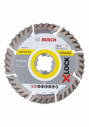 Bosch X-LOCK Standard for Universal 125x22.23x1.6x10 2-piece 2608615247