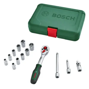Bosch Ručni alati 14-delni set račne od ¼" 1600A02BY0