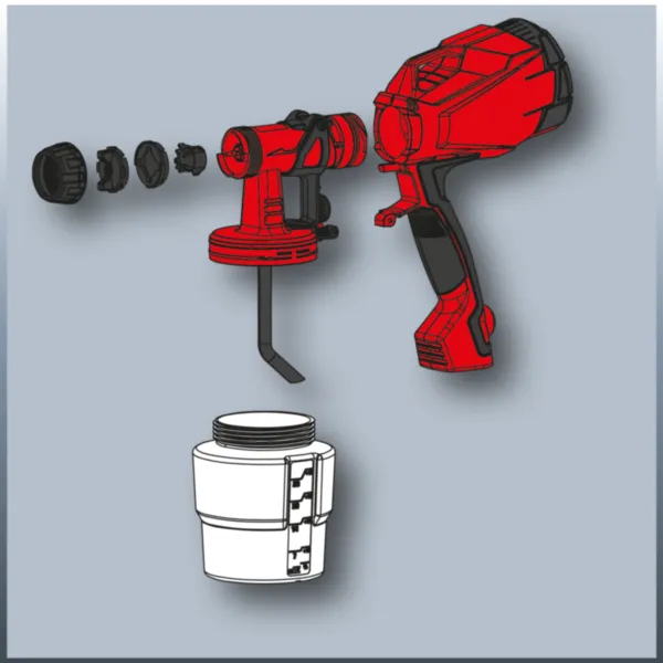 Einhell TC-SY 500 P Električni pištolj za farbanje 4260010
