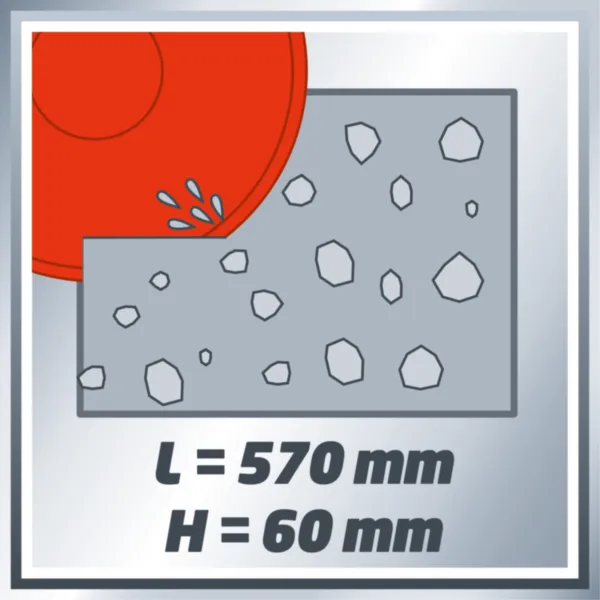 Einhell TE-SC 570 L Rezač granita i pločica 4301444