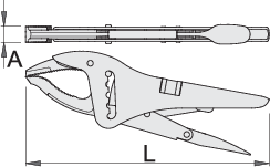 Unior 434/3D Klešta grip sa vretenom, 250, 616724 - Slika 5