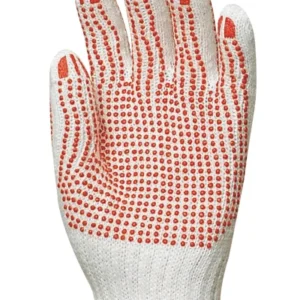 Coverguard Pletena rukavica s crvenim pvc granulama vel. 7 4350