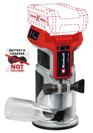 Einhell TP-ET 18 Li BL - Solo. Akumulatorska jednoručna glodalica 4350412