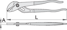 Unior 441/7PR Klešta papagaj, 240, 601464 - Slika 2