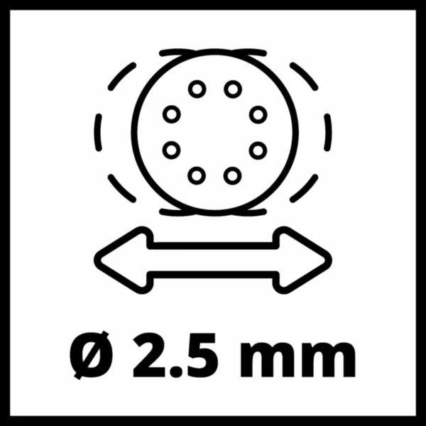 Einhell TE-RS 40 E Ekscentrična brusilica 4462000