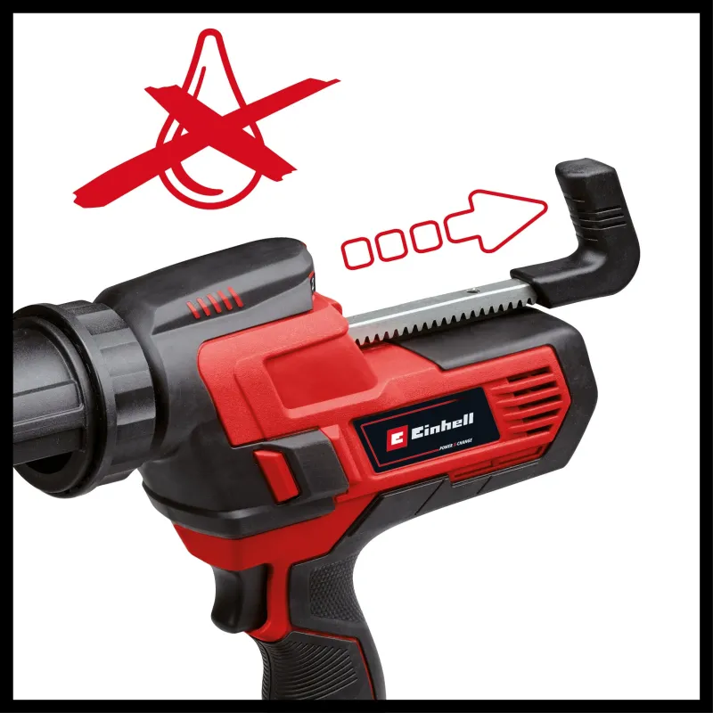Einhell TE-SG 18/10 Li - Solo; Akumulatorski pištolj za silikon 4522250