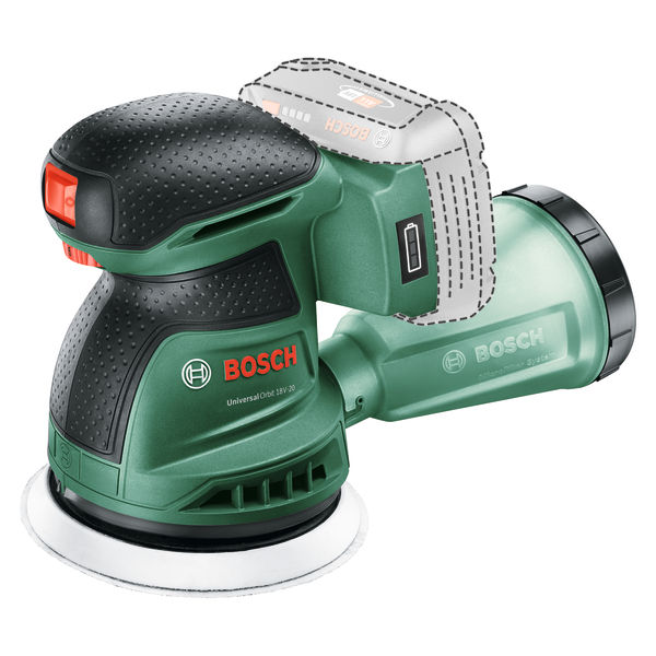 Bosch Akumulatorska ekscentar brusilica UniversalOrbit 18V-20 06033E4102